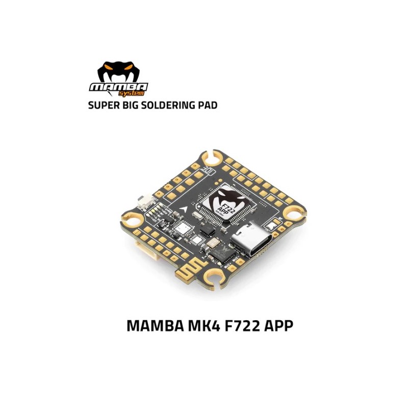 Contrôleur de Vol Mamba MK4 F722 APP - Diatone