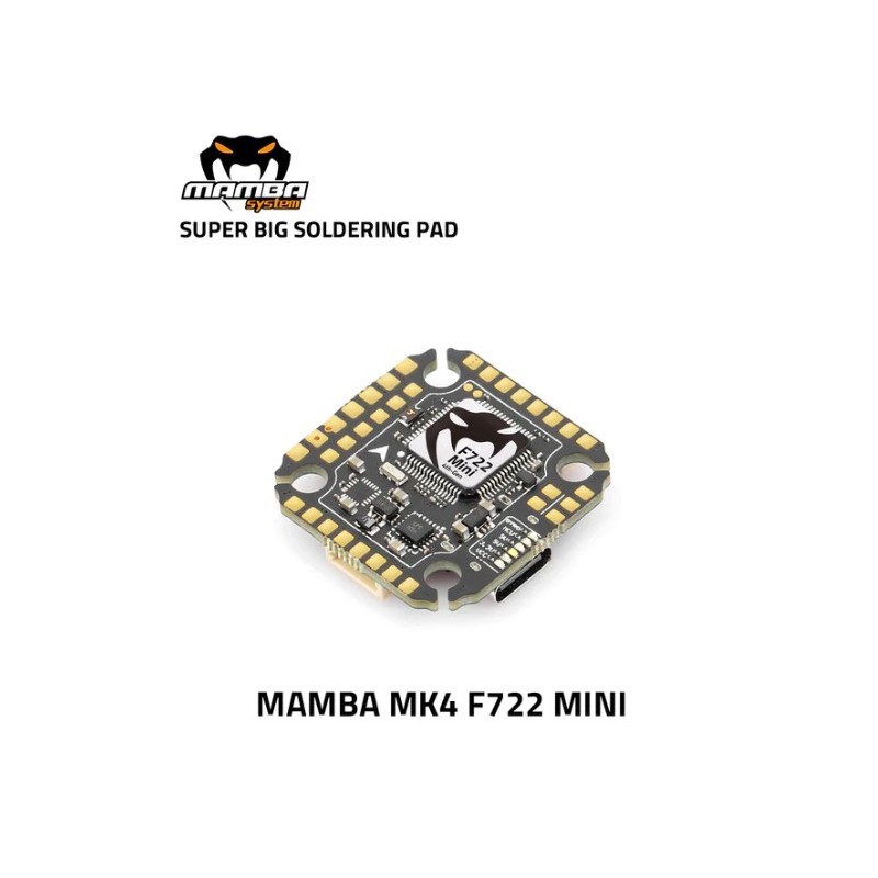 Contrôleur de Vol Mamba MK4 F722 Mini - Diatone