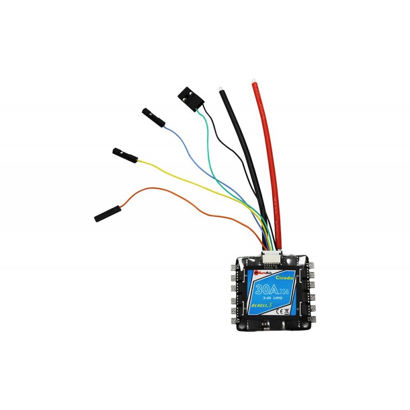 CICADA 4en1 - 30AMP ESC - 2/6S CICADA 4en1 - 30AMP ESC - 2/6S