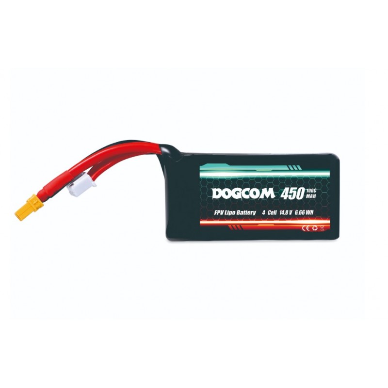 Batterie Lipo 4S 450mAh 100C - Dogcom