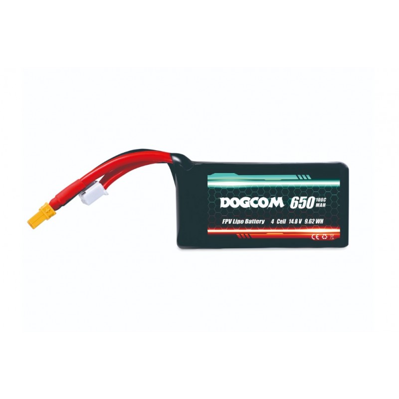 Batterie Lipo 4S 650mAh 100C - Dogcom