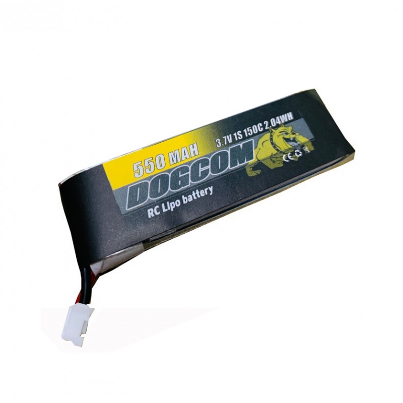 Batterie LiPo 1S 650mAh avec connecteur mini JST DS LOSI 2.0 mm