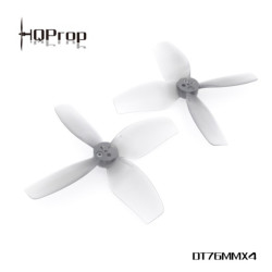 Hélices DT76MMX4 Pour Cinewhoop - (2x CW + 2xCCW) - HQProp