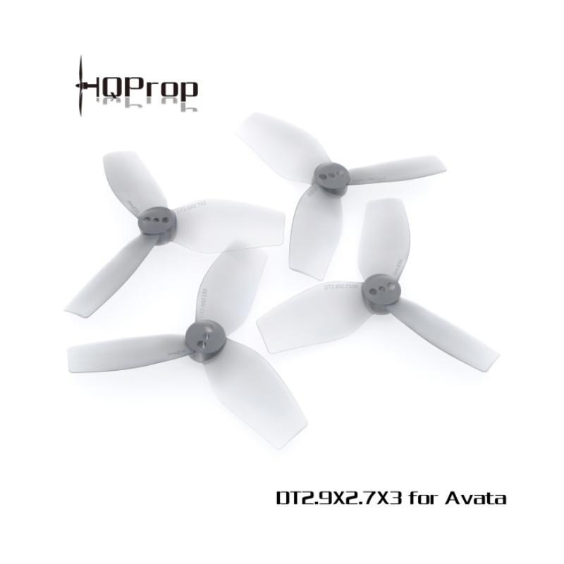 Hélices DT2.9x2.7x3 PC Pour DJI Avata (2xCW + 2xCCW) - HQProp