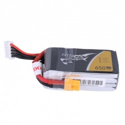 Batterie Lipo Tattu 4S 650mAh 75C (XT30)