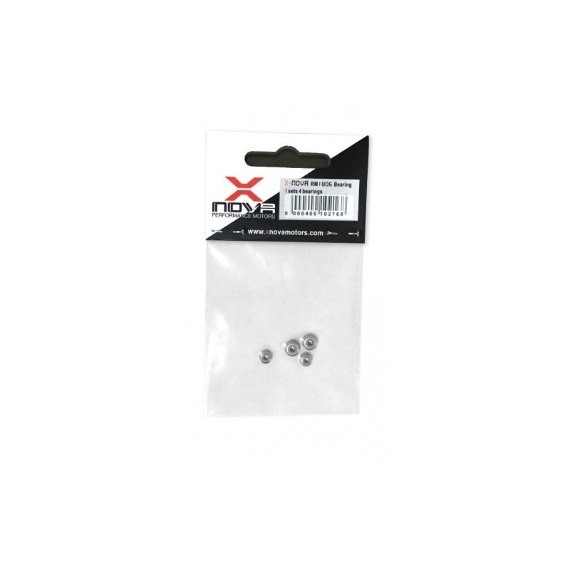 XNOVA 1406-1407 Motor Bearings (4pces) XNOVA 1406-1407 Motor Bearings (4pces)