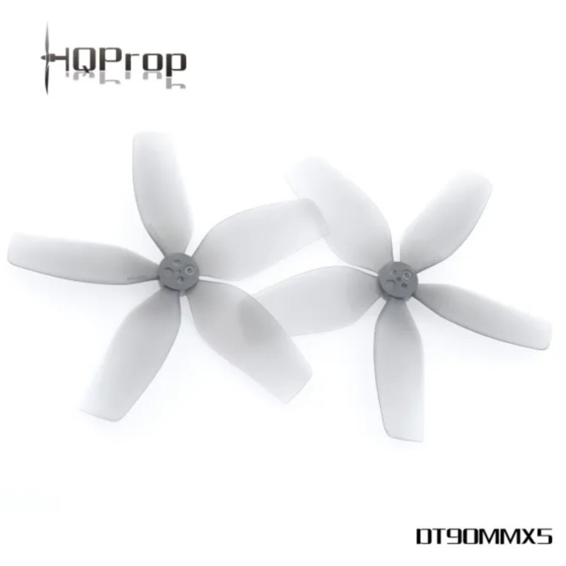 Hélices DT90MMX5 Pour Cinewhoop (2CW+2CCW) - HQProp