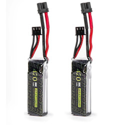 Batterie Explorer 420mAh HV 2S 80C (2pcs) - Flywoo