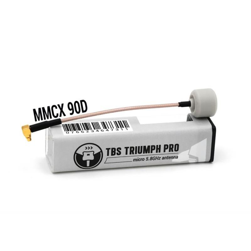 TBS Triumph PRO MMCX 90° Antenna - LHCP