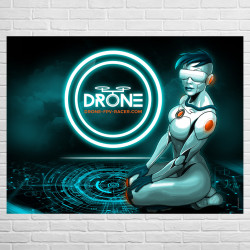 Drony DFR Poster - By DFR