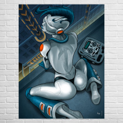 Drony Racing Poster - By DFR