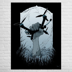 Evil Drone Poster - By DFR