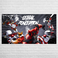 Poster Lethal Avengers - By DFR