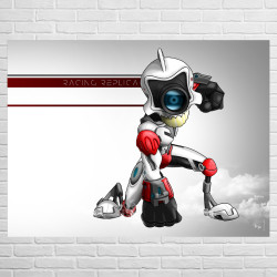 Poster Racing Replica - By DFR