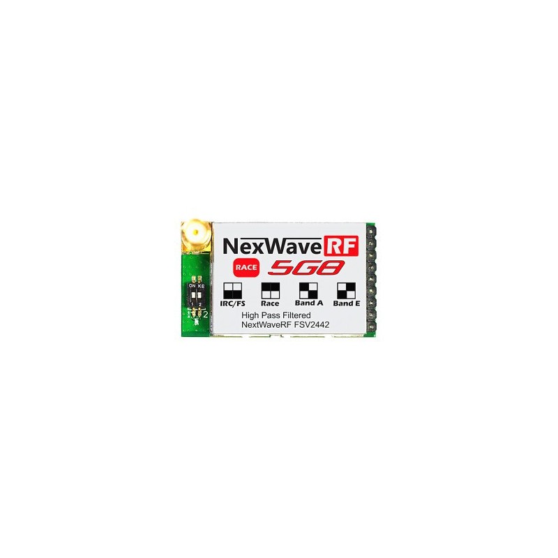 Récepteur interne Nexwave "Raceband" 5.8 Ghz pour Dominator Récepteur interne Nexwave "Raceband" 5.8 Ghz pour Dominator