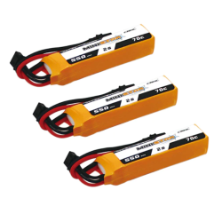 Pack de 3 Batteries Lipo HV...