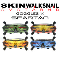 Skin pour Walksnail Avatar HD Goggles X - Spartan