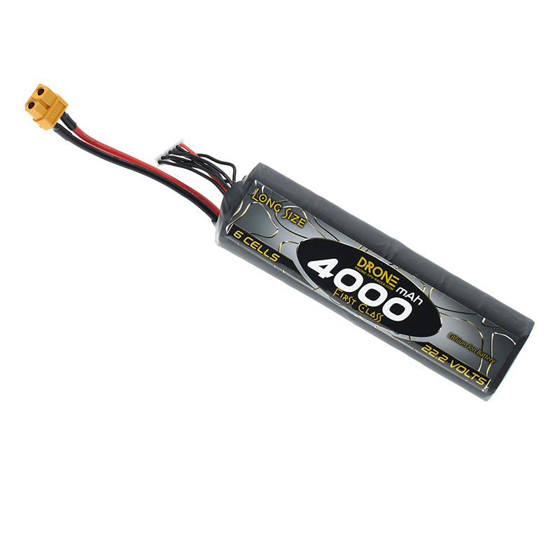 Pack Li-Ion First Class 4000mAh 6S1P 35A XT60 - Long Size