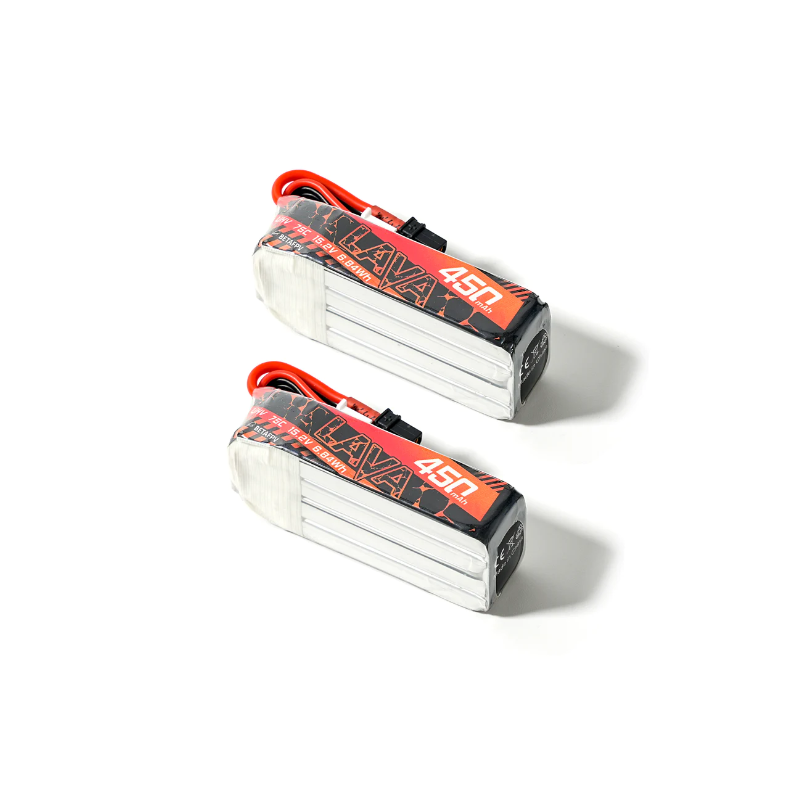 Lot de 2 batteries LiHV BetaFPV LAVA 2S 550mAh 75C (XT30)
