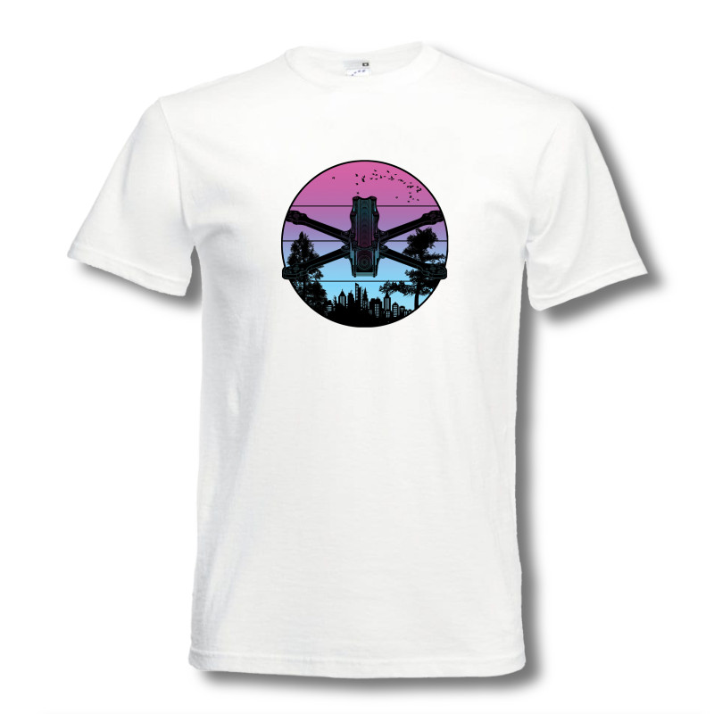 T-Shirt Free Synthwave - By Parallax