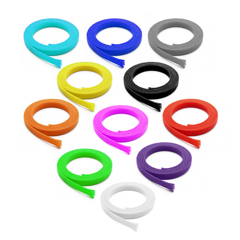 Gaine extensible couleur 8mm en 1m Gaine extensible couleur 8mm en 1m