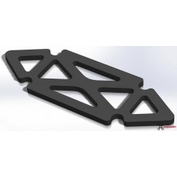 Alien 4" LIPO pad - 3mm BLACK de ImpulseRC