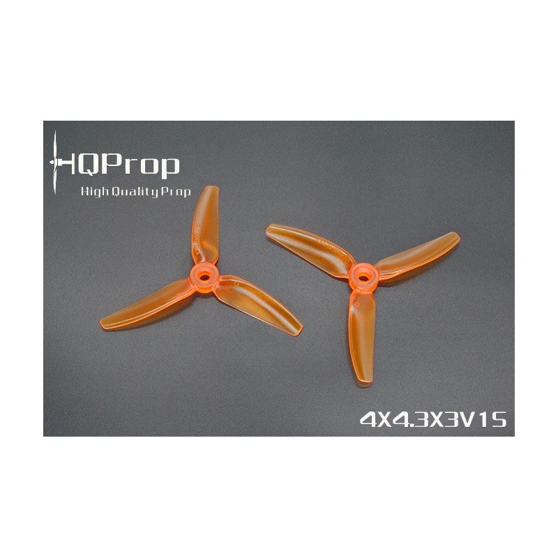 HQProp DP 4X4.3X3 V1S - PC -  (2x CW + 2xCCW)