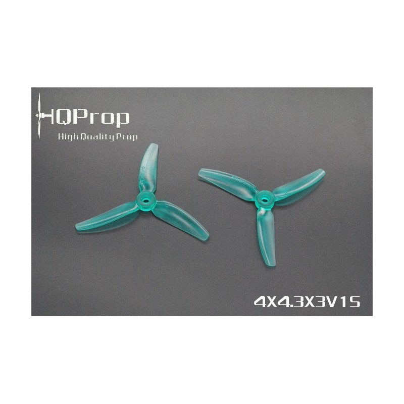 HQProp DP 4X4.3X3 V1S - PC -  (2x CW + 2xCCW)