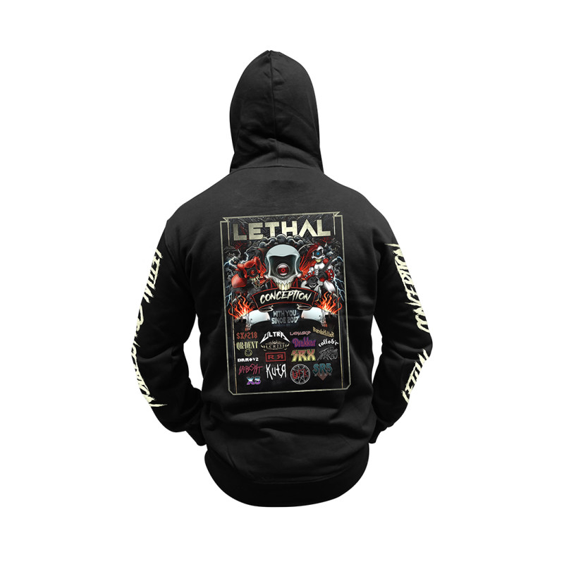 Hoodie Methal - by DFR