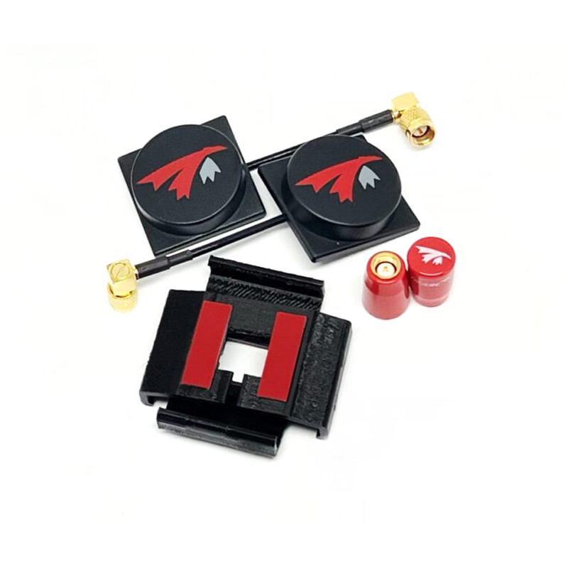 Combo X-Air 5.8 MK.II + Stubby Pour VRX4 HDZero - RHCP (4pcs) - TrueRC