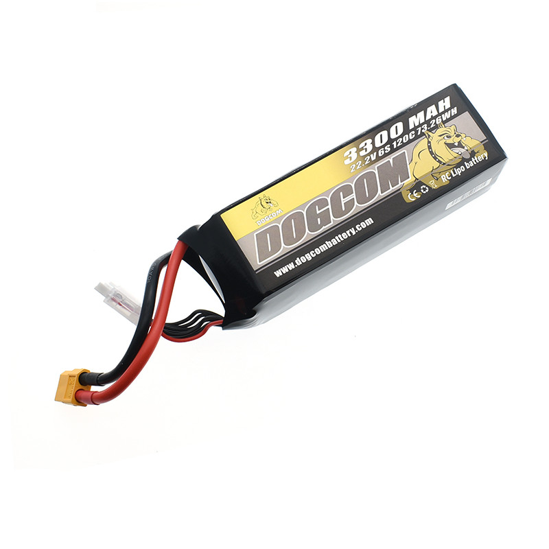 Batterie Lipo Dogcom 6S 3300mAh 120C