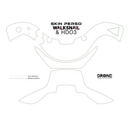 Skin pour Walksnail & HDO3 - Perso (2pcs)