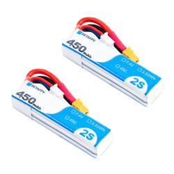 2S 450mAh 45C LiPo Battery...
