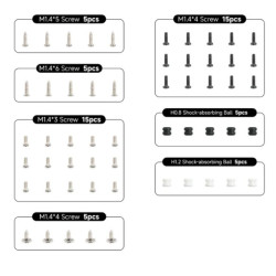 Screws Pack for Meteor65/75...