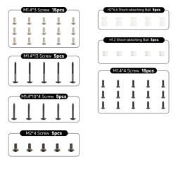 Screws Pack for Meteor65/75...