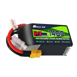 6S 1400mAh 150C Lipo...