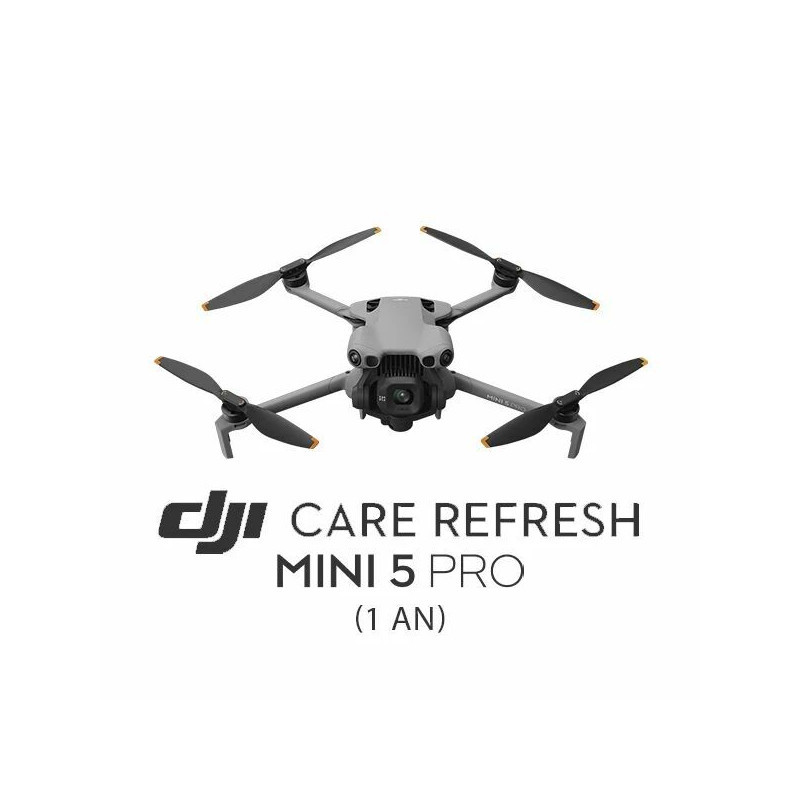 Assurance DJI Care Refresh pour DJI Mini 5 Pro (1 an)