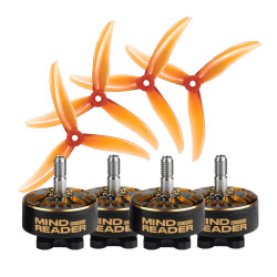 Pack of 4 BlackBird 2307 V4...