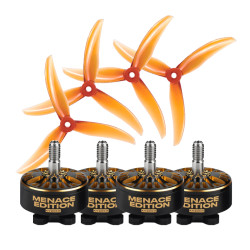 Pack of 4 BlackBird 2307 V4...