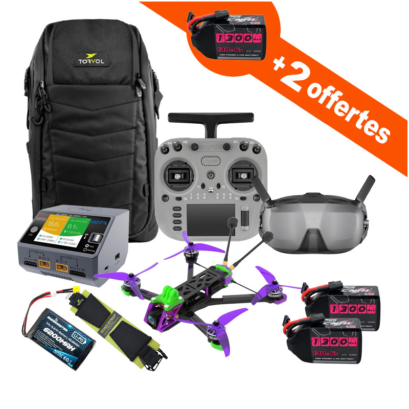 FPV Full Kit - Manta 5 SE DC 6S O4 Pro ELRS