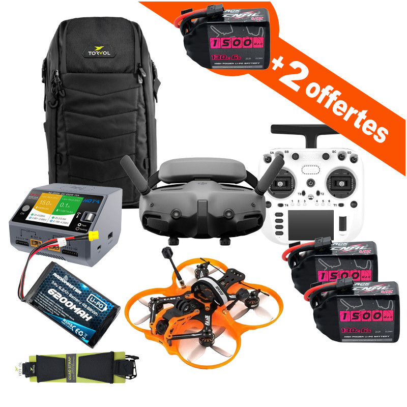 Kit Complet FPV - CineON C35 V3 DJI O4 Pro HD 6S ELRS