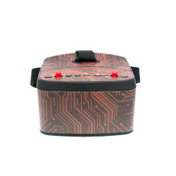 Skin pour 800D - Cyber Red