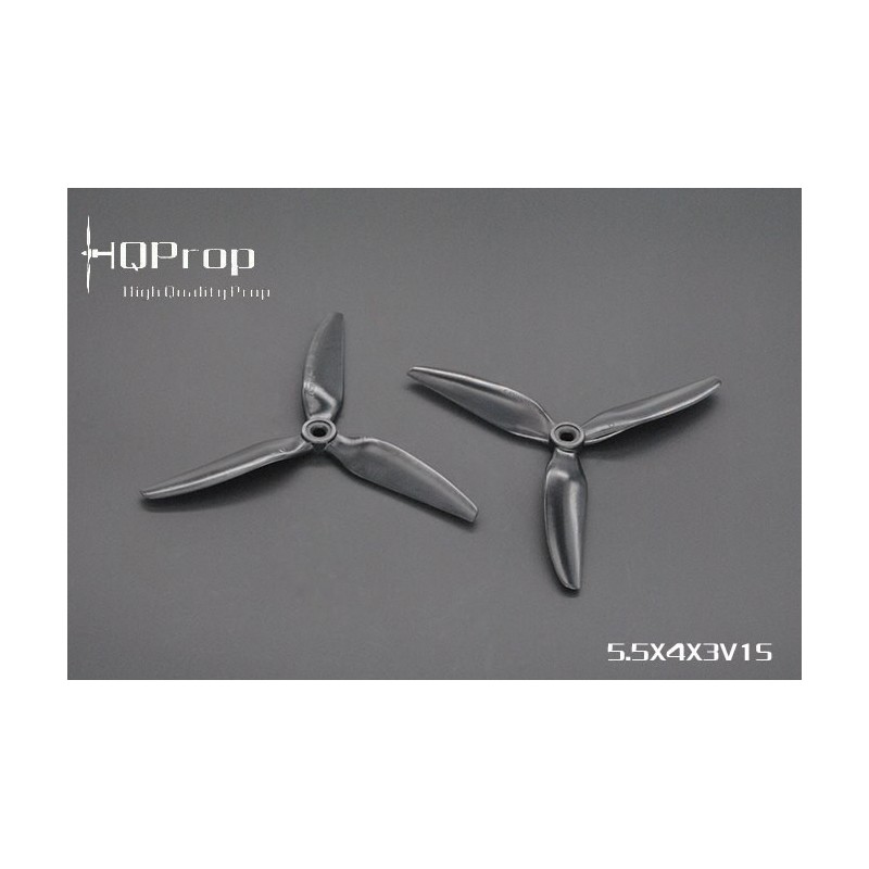HQProp DP 5.5X4X3 V1S - PC - (2x CW + 2xCCW) HQProp DP 5.5X4X3 V1S - PC - (2x CW + 2xCCW)