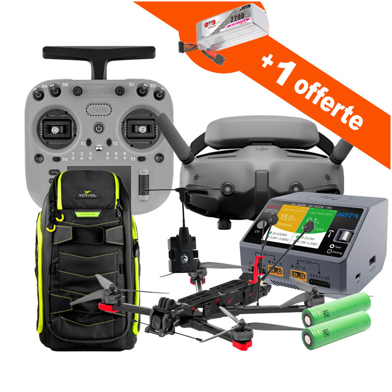 Kit Complet FPV - Chimera7 Pro V2 HD 6S O4 Pro CRSF Kit Complet FPV - Chimera7 Pro V2 HD 6S O4 Pro CRSF