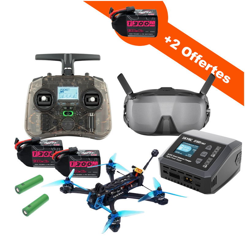 Kit Complet FPV - Manta 5 SE 6S O4 ELRS