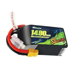 6S 1490mAh 160C Lipo...