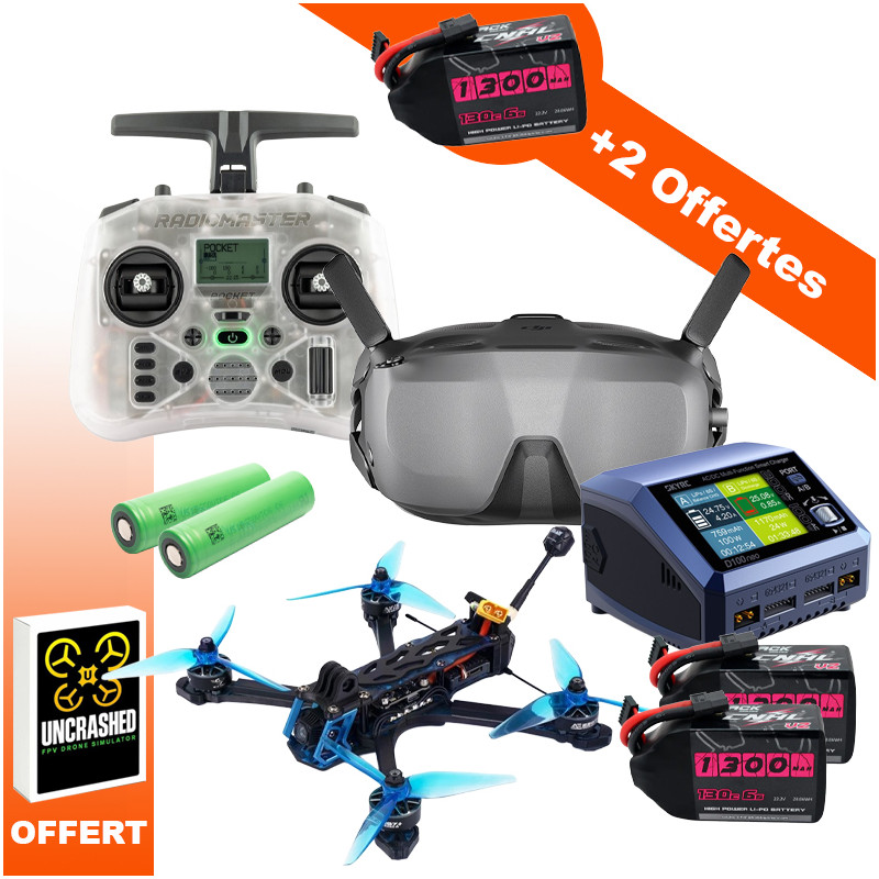 Kit Complet FPV - Manta 5 SE 6S O4 ELRS