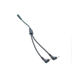 Câble en Y DC5.5 Mâle Vers Double DC5.5 Femelle