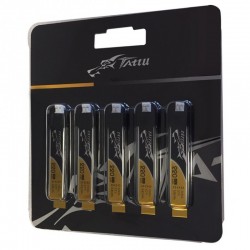 Batterie Lipo Tattu 1S 220mAh 45C- JST 2.0 - Pack de 5