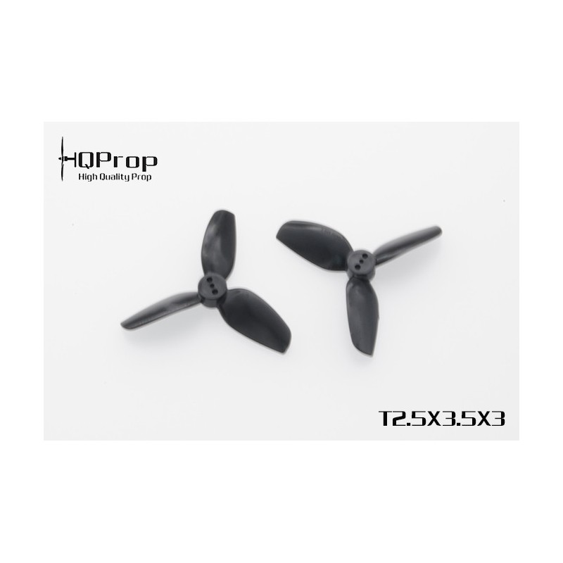 HQProp  Durable DP T2.5x3.5x3 PC  (4 pces) -2x CW + 2xCCW